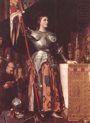 Joan of Arc at the Coronation of Charles VII in Reims Cathedral (mk09), Jean Auguste Dominique Ingres